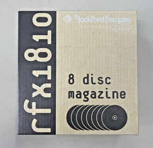 Rockford Fosgate 8-Disc CD Changer Magazine Cartridge, RFX-1810, RFX-8810, NOS - Picture 1 of 11