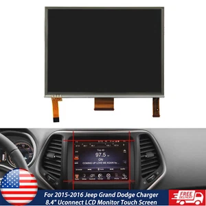 Pantalla táctil LCD de 8,4" para cargador Uconnect Jeep Dodge RAM 1500 2500 3500 - Imagen 1 de 10