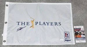 Bandiera da golf SUNGJAE IM Im Sung-jae firmata PGA The Players + JSA COA #GG08619 - Foto 1 di 3