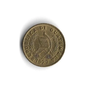 1977 Guatemala 1 / Un Centavo World Coin - KM# 275 - Picture 1 of 2