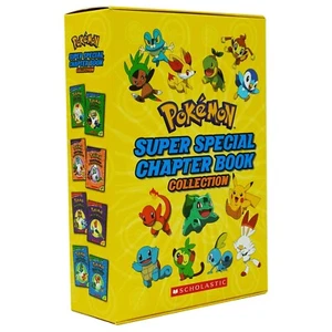 Pokémon Super Special Charakter 4 Bücher Sammlung Box Set - Alter 7-10 - Taschenbuch - Bild 1 von 4