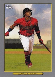 2020 Topps Baseball Turkey Red Ronald Acuna Jr. #TR-2 - Atlanta Braves - Bild 1 von 2