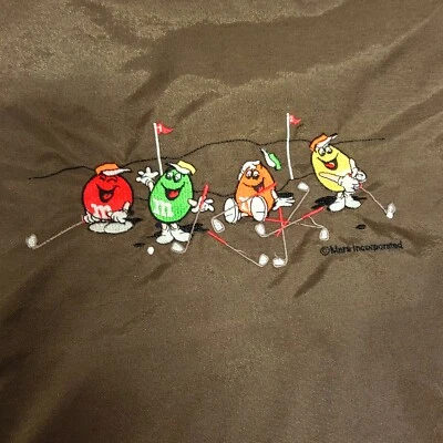 Funda de viaje para bolsa de golf personaje M&M (rojo, verde, naranja, amarillo) cremallera marrón Foto 1 de 4