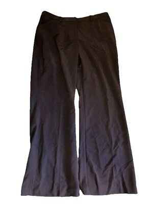 Worthington Mujer Chocolate Profundo Calce Moderno Pantalón Pierna Vestido Pantalones Talla 16 Nuevo con Etiquetas Foto 1 de 4
