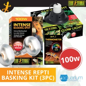 Exo Terra Intense Repti Basking Spot Lamp Kit 100W (3pc) - Picture 1 of 4