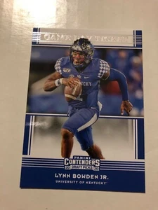 2020 Panini Contenders Draft Picks LYNN BOWDEN JR Game Day Ticket Card - Picture 1 of 1