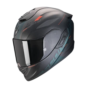 Casco integral Scorpion EXO-1400 Evo II Air Luma, negro mate-verde, talla S (55/56) - Imagen 1 de 1