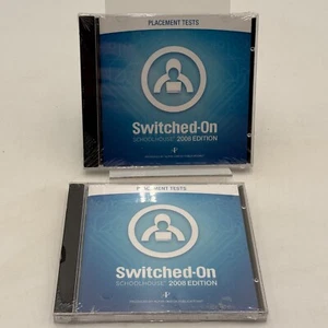 2 pack Switched On Schoolhouse Placement Tests 2008 Edition New Sealed - Picture 1 of 15