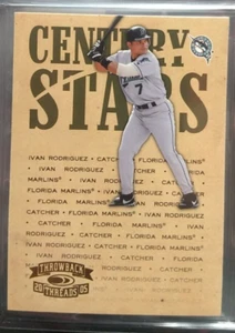 2005 Donruss Throwback Threads Century Stars Ivan Rodriguez (#CS-7) insert card - Picture 1 of 2