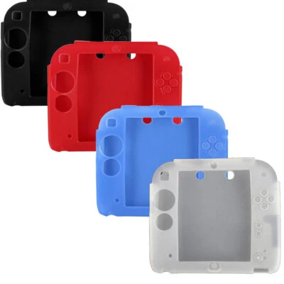 4Packs Protective Soft Silicone Rubber Gel Skin For Nintendo 2DS Case Cover - Image 1 of 4