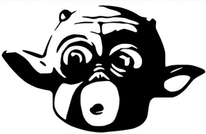 mac and me cuty , sticker  decal 14 color choices - Imagen 1 de 1