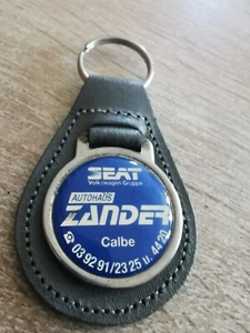 Old Seat Car Dealer Keychain - Picture 1 of 3