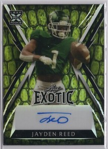 2023 Leaf Exotic Jayden Reed Auto-Alligator Prismatic Version XRC 6/7