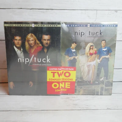 Nip /Tuck- The Complete Third & Fourt Seasons (Value Pack Widescreen) NEW - Image 1 of 4