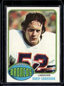 1976 Topps #257 Randy Gradishar Rookie Denver Broncos (HOF) BASSO GRADO (pieghe) - Foto 1 di 5