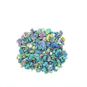 10 Grams Chalcopyrite Peacock Rock Gemstone Rough Mini Chips Crystal Gem Healing - Picture 1 of 4