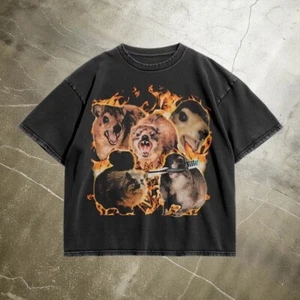 Unhinged Rock Hyrax Shirt - Weirdcore Animal Meme Tee für Männer und Frauen - Bild 1 von 5