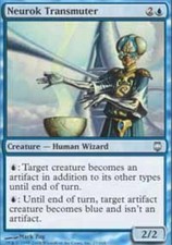 MTG magic cards 2x x2 Light Play, English Neurok Transmuter Darksteel