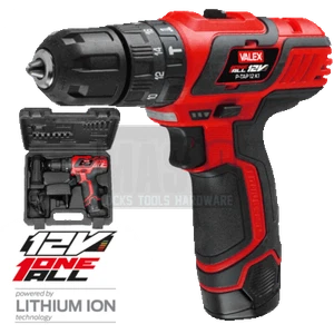 TRAPANO AVVITATORE AL LITIO CON PERCUSSIONE P-TAP 12 K1 - Foto 1 di 1