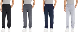 Gildan Men's Fleece Elastic Bottom Pocketed Pants - Picture 1 of 10