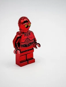 Lego Chrome Red Plated Star Wars C-3PO SW Limited Edition New!! - Imagen 1 de 4
