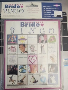 Badabada Braut Bingo Karten 20 Karten pro Packung - Neu in Verpackung NOS NEU NIE GEÖFFNET - Bild 1 von 2