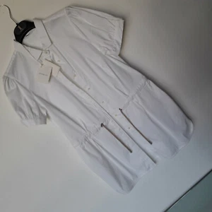 Camicia casacca RIVAMONTI (BRUNELLO CUCINELLI) bianca tg. XL (NUOVO) - Foto 1 di 7