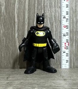 Fisher-Price Imaginext DC Super Friends Batman Hero Toy Action Figure Black Gold - Picture 1 of 3