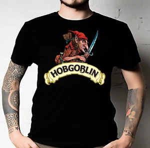 Wychwood Brewery Hobgoblin Classic T-Shirt Unisex All Size - Picture 1 of 17
