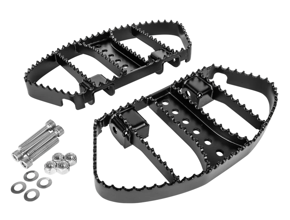 BURLY BRAND 2015-2017 FLRT Freewheeler Harley Davidson MX STYLE PASSENGER BOARDS - Image 1 of 1