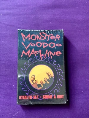Vintage Cassette Monster Voodoo Machine 1998 Promo Sealed Unique Cassette  - Image 1 of 2