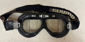 Rare SWAN DRX Motorcycle Vintage Goggles Glasses Pilot Style Retro Classic - Bild 1 von 5