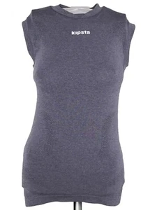 Kipsta Maglia Top Canotta Uomo Eu M Medium 42 Grigio Sport Fitness Traspirante - Imagen 1 de 7