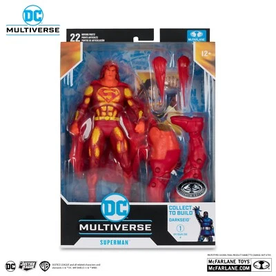 McFarlane Toys DC Multiverse Superman (Justice League Task Force) PLATINUM - Image 1 of 4