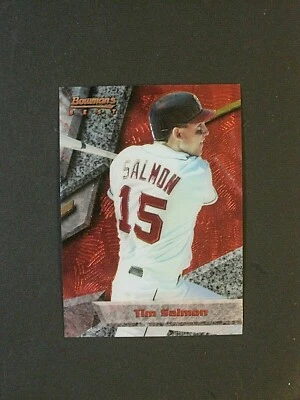 1994 BOWMAN'S BEST TIM SALMON CALIFORNIA ANGELS CARD #25!!!!!!!! - Image 1 of 2
