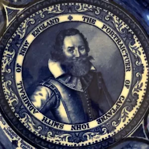 R&M Teller Staffordshire Flow blau Captain John Smith - Bild 1 von 11
