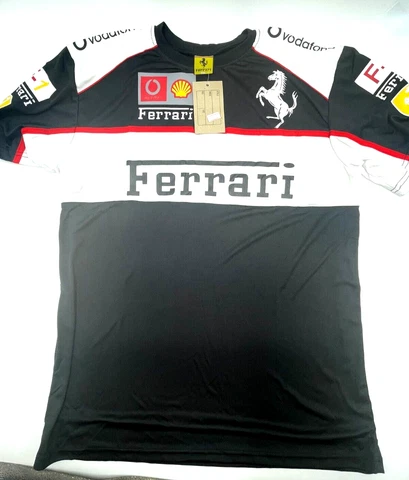 Ferrari F1 Racing Team Jersey Shirt Short Sleeve Size XXL Cover