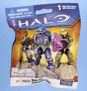 Halo Mega Bloks Halo Fest CE Covenant Blue Elite 99656 2011 PAX - New Sealed - Picture 1 of 6