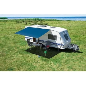 DWT Sonnendach Wohnwagen Flora 250x240 cm Gr. 2 blau Vorzelt Camping Zelt - Bild 1 von 1