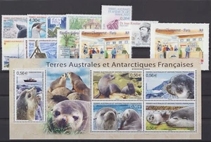 TAAF BRIEFMARKEN FRANZÖSISCHE ANTARKTIS SÜDLÄNDER JAHR 2010 + NEUE BLÖCKE ** - Bild 1 von 2