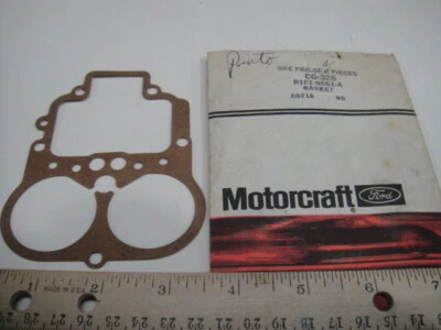 NOS OEM Genuine Ford 1971 72 Pinto ? Carburetor Gasket D1FZ-9561-A CG-326 - Image 1 of 4