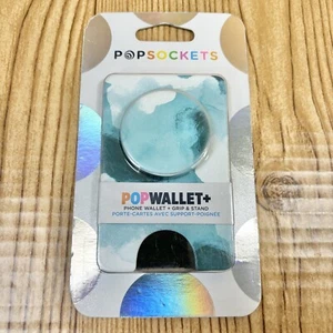 Portefeuille téléphone portable PopSockets PopWallet neuf + poignée et support support TOURMALINE FUMÉE - Photo 1 sur 3