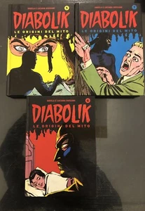 DIABOLIK 3 Volumi Cartonati LE ORIGINI DEL MITO N.5-6-7 Edizione 2008 - Foto 1 di 1