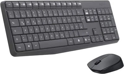 Logitech Tastatur und Maus Kabellos MK235  Keyboard+Mouse- Gebraucht, sehr gut. - Bild 1 von 3