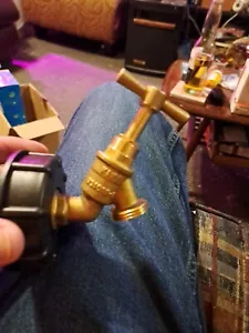 All Brass Wayer Tap Except For Cap. Fits Ibc Totes Large Thread - Picture 1 of 6