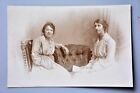 R&L Postcard: Studio Portrait of Two Early 20th Century Women Lozells Birmingham