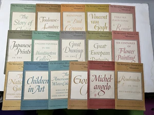 Metropolitan Museum of Art Miniatures Albums Lot of 16 Books 1950's - Picture 1 of 4