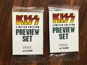 KISS Limited Edition Vorschau Karten Set - 1997 - 9 Karten Promo - 2 Sets - VERSIEGELT! - Bild 1 von 6