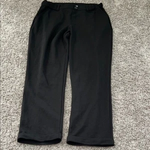 Sincerely Jules Medium schwarz Arbeitshose Hose Büro Taschen Damen Stretch - Bild 1 von 9