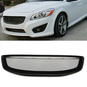1x Matte Black Front Bumper Grille Mesh For Volvo C30 2011-2013 Fiberglass - Bild 1 von 10